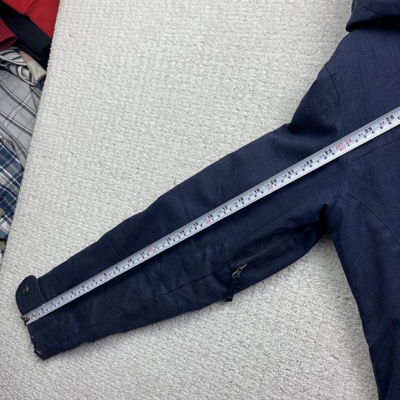 Y2K Burton Jacket Sz M Dryride Womens Blue Snowboard Ski Winter Hooded Coat - Picture 11 of 15